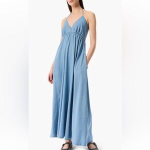 NWT Robert Rodriguez Neakita Tie Neck Halter Dress
